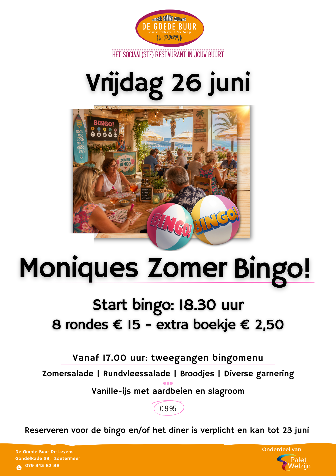 DGB De Leyens Moniques Zomer Bingo vrijdag 26 juni 2026 2