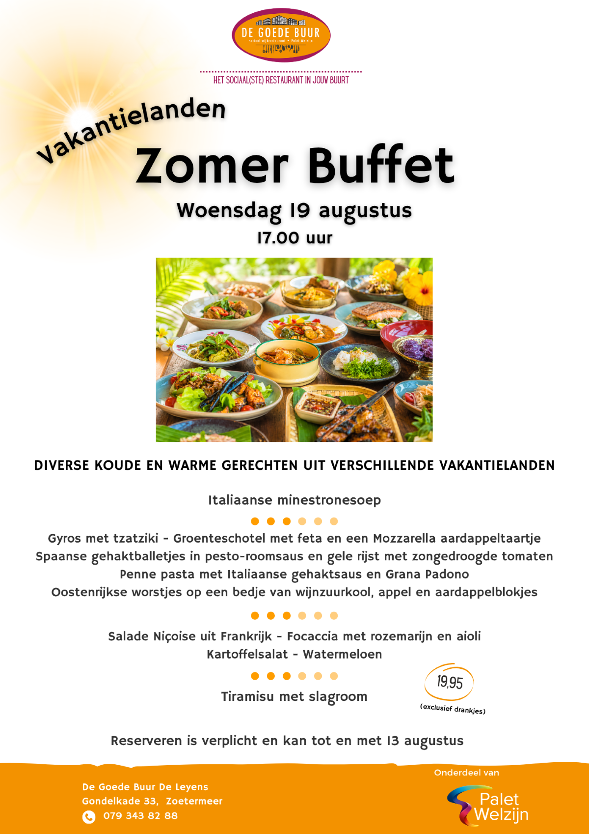 DGB De Leyens Zomer Vakantielanden Buffet woensdag 19 augustus 2026 klein