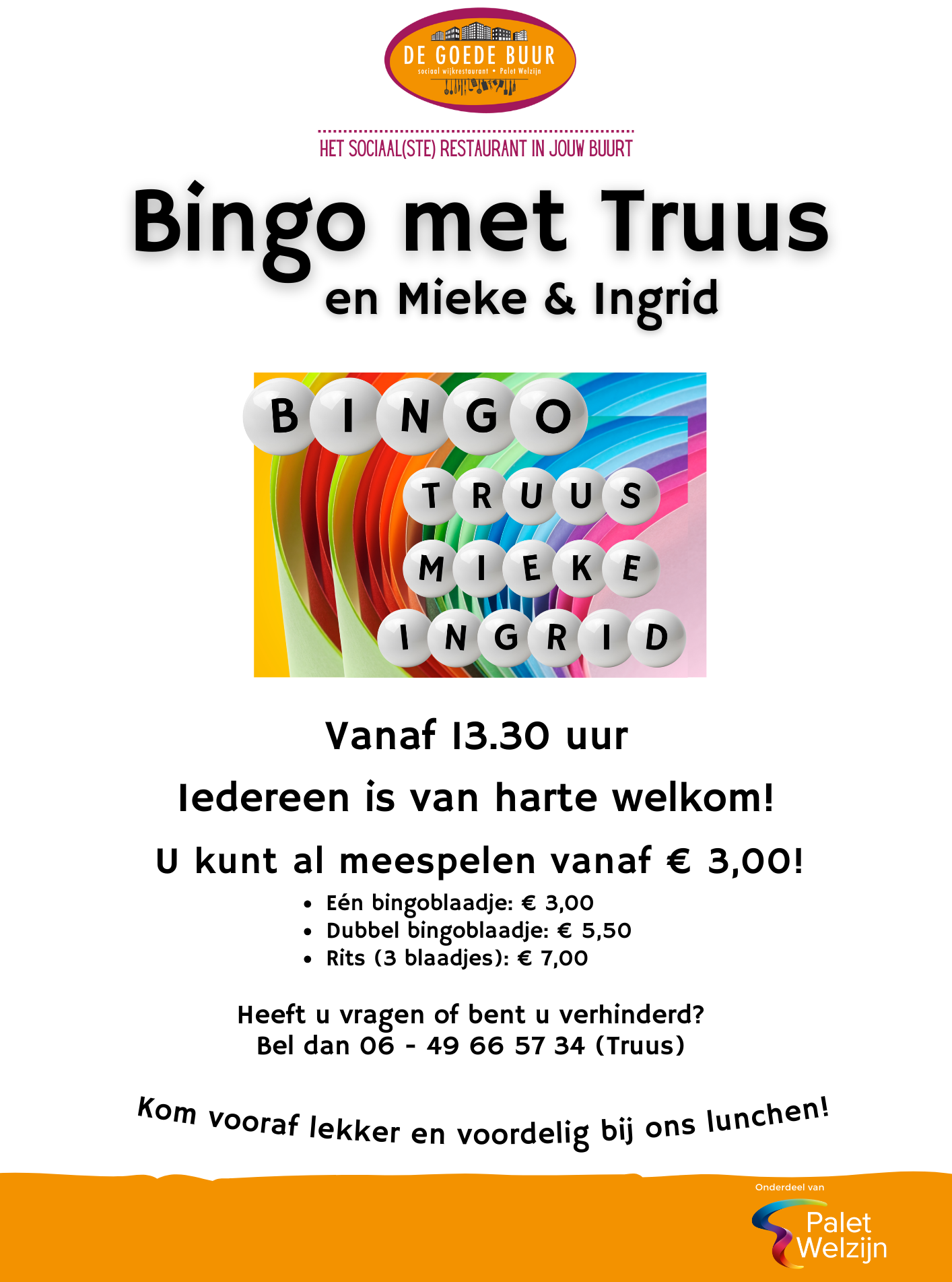 DGB Meerzicht Bingo met Truus ALGEMEEN