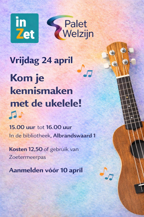 DGB Meerzicht Kom kenmnismaken met de ukelele 24 april 2026